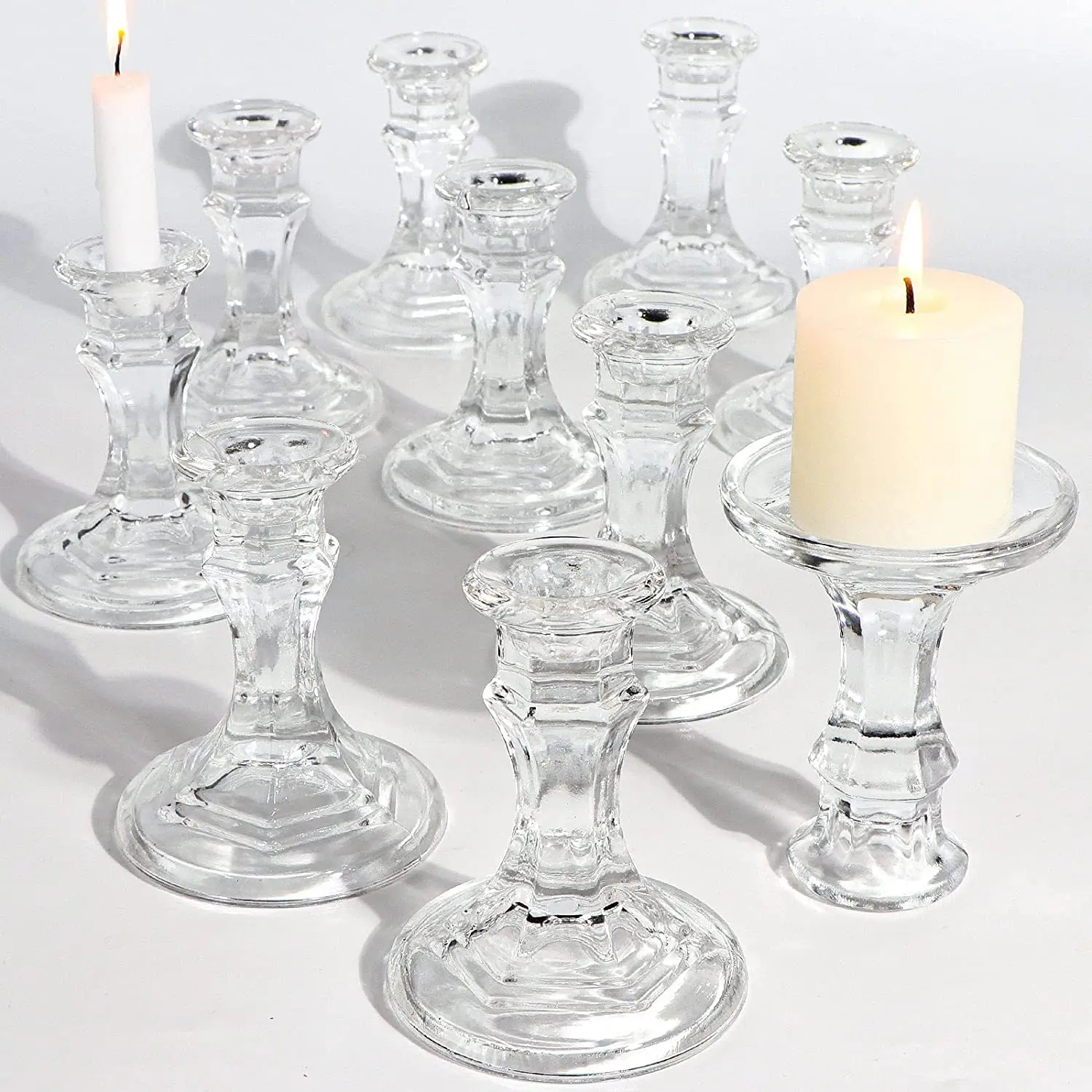 Candlestick Holders Set 4