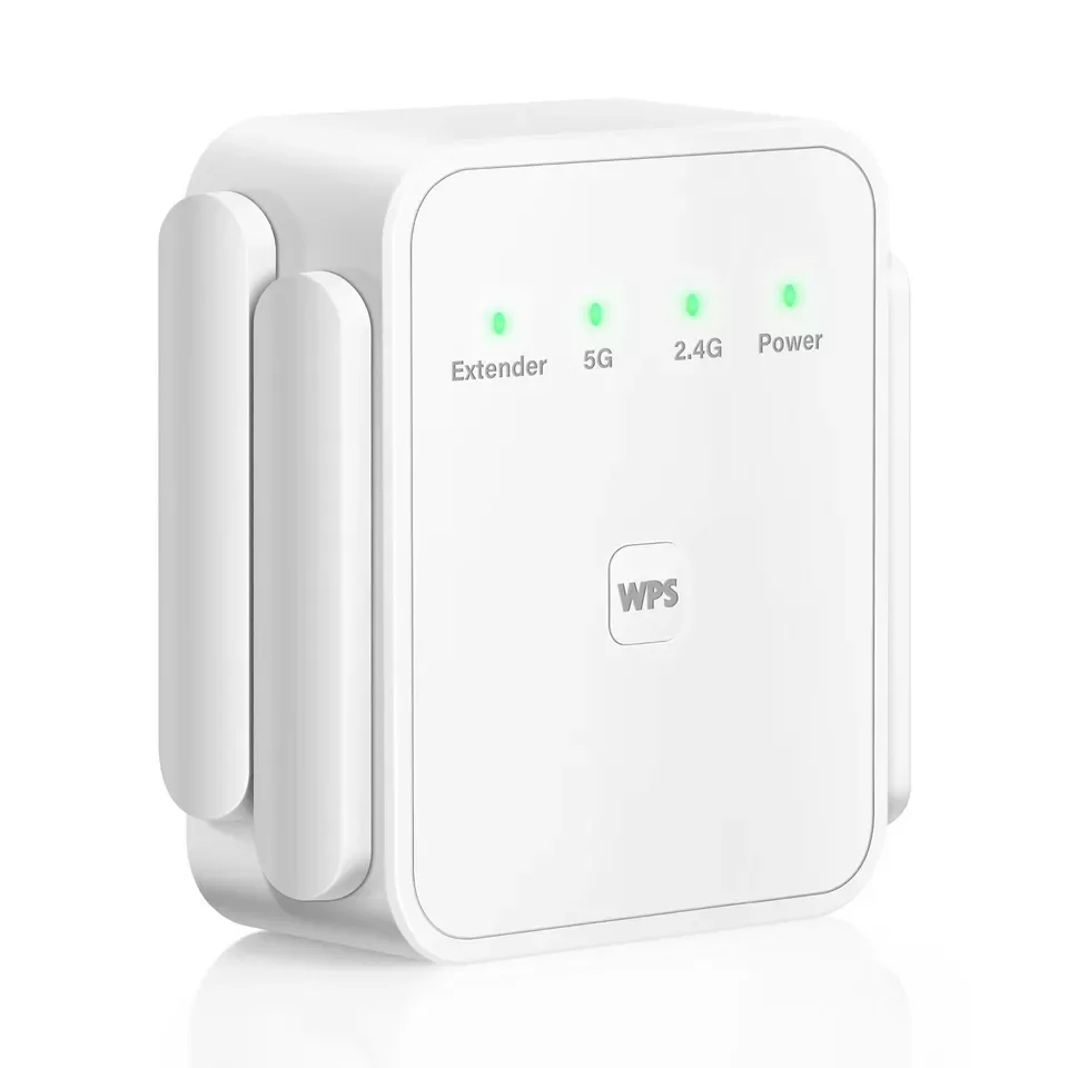 1200Mbps WiFi Range Extender Repeater Wireless Amplifier Router Signal Booster