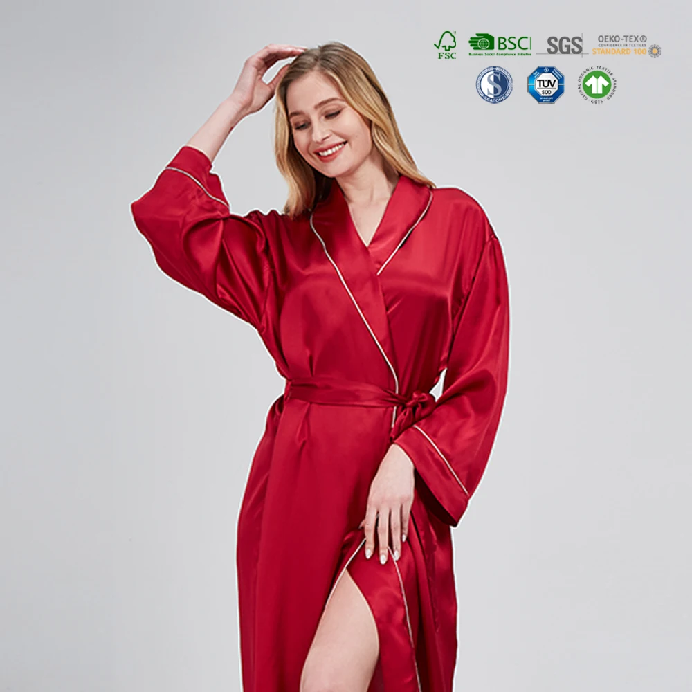 【新品未使用】ワコール　シルクガウン ワコールシルク100%ガウン - メルカリ