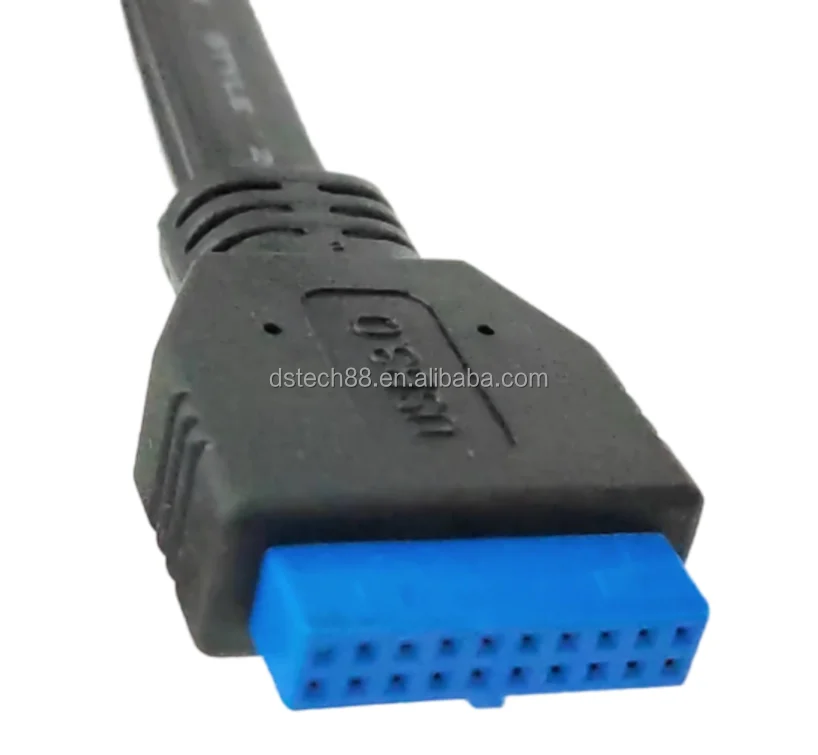 Idc 20 Pin To 2 Seperate Female Usb 30 Extension Data Cable Buy Idc 20 Pin Data Cableidc 6301