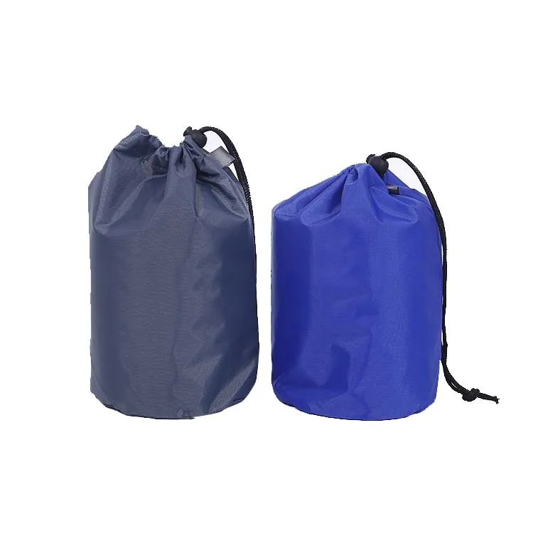 Полиэстеровая нейлоновая косметичка с круглым дном, сумка для макияжа, шнурок