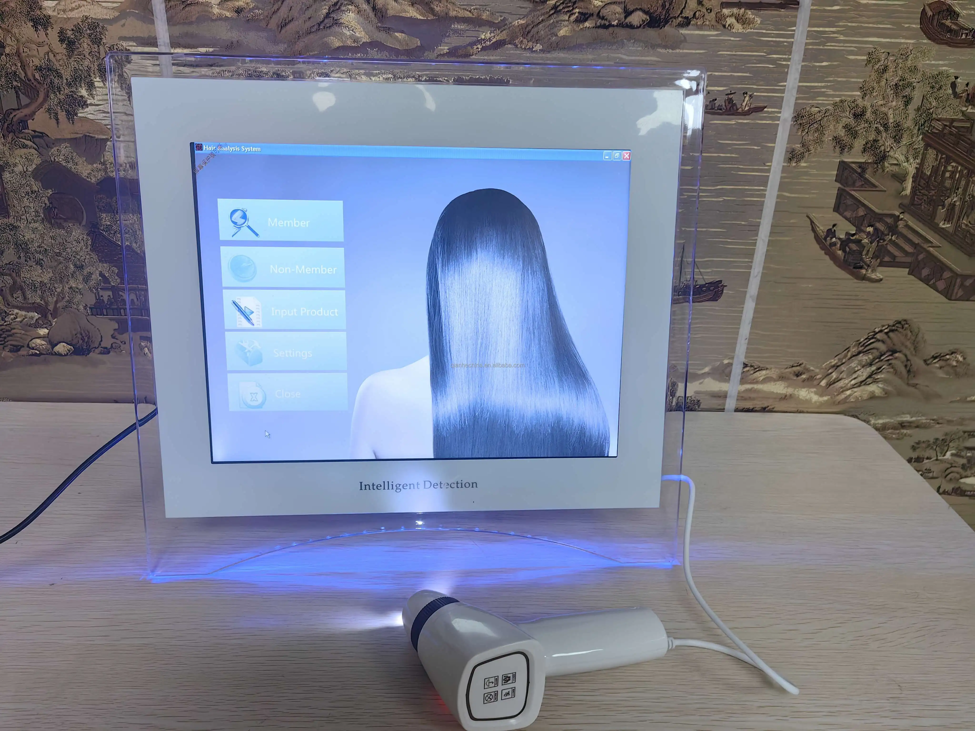 Touch Screen Salon Hair Analyzer/ Hair Scalp Scanner/ Hair Analysis