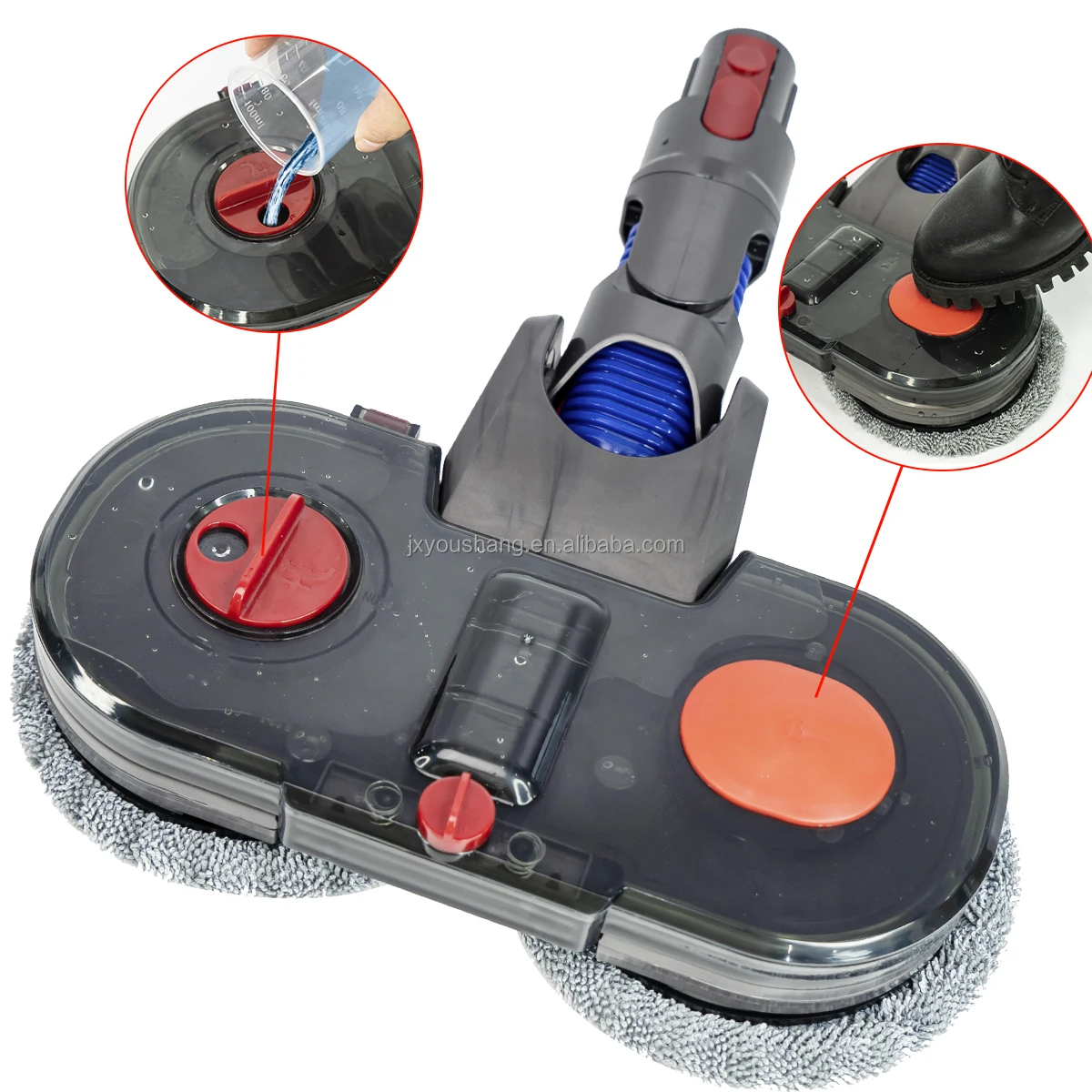 4 Small Wheels 2 Soft Roller Brush For Dysons V7 V8 V10 V11 V15