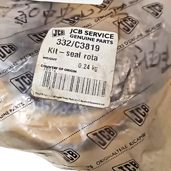 SEAL KIT, Part Number 332/C3819 for JCB