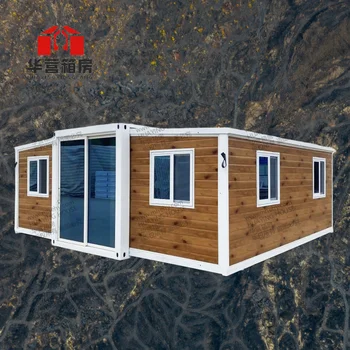 Holiday Style Moonbox Modern steel Prefab Container House Folding Expandable Australia Expandable Container House