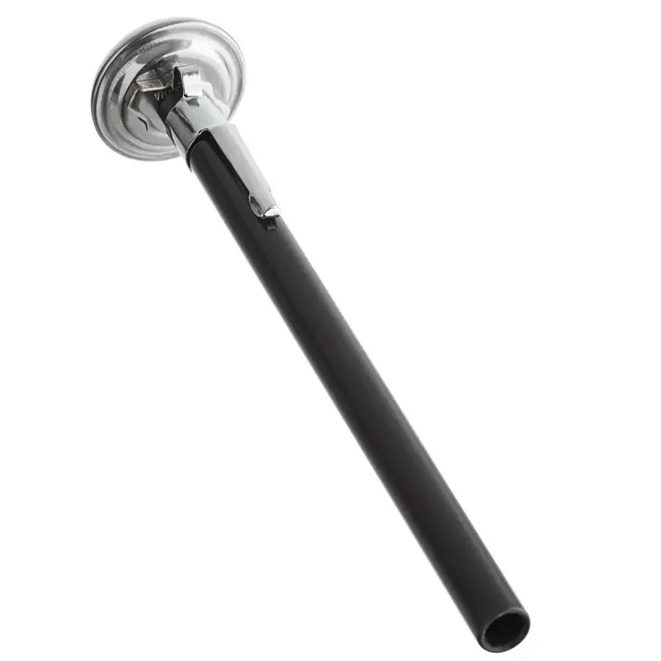 Black Stainless Steel Pocket Thermometer - 0-220°F For Meat, BBQ, Cooking, Instant Read