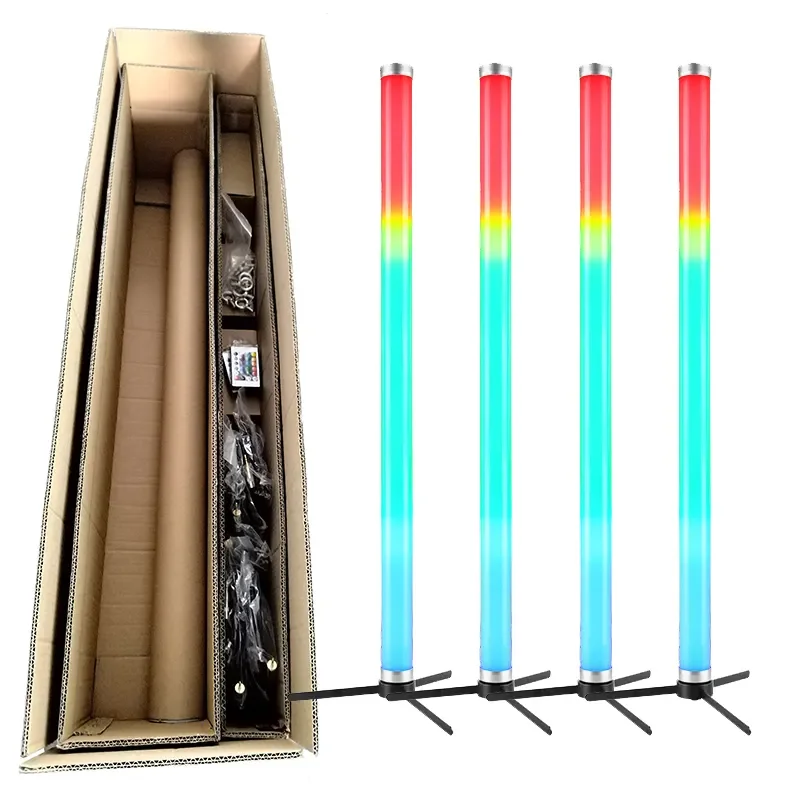 LEDパーライト 18x10W RGBW 防水 DMX512 サウンド対応 Amazon.co.jp