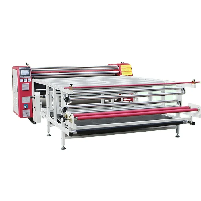 2024 Factory Directly Produce Calandra Roll Ro Roll Heatpress Large Format Rotary Heat Press Transfer Machine for Socks