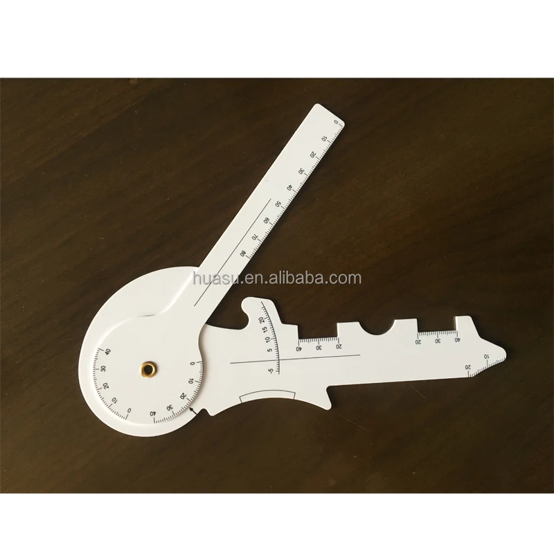 Optical Plastic 4in1 Measuring Tool Pd Ruler Eyeglasses Ophthalmic