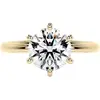 Oro Amarillo Macizo de 18K