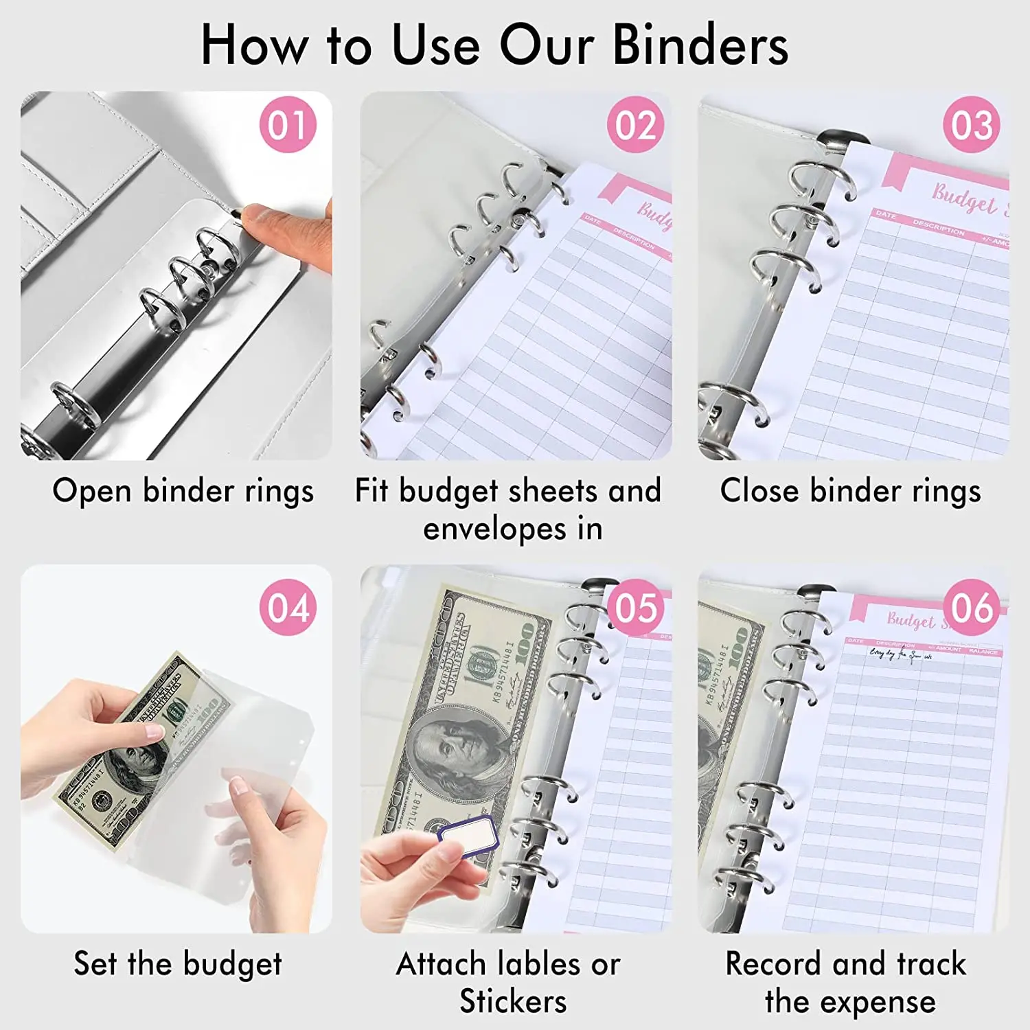 Custom Budget Binders  Budget binder, Agenda scrapbook, Money saving jar