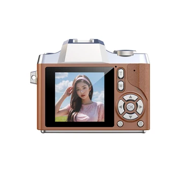 LK011 Professional Photo Smart Mini SLR CCD 3" IPS Screen Projection Kids Film Camera HD 1080P Waterproof Plastic MicroSD MP3