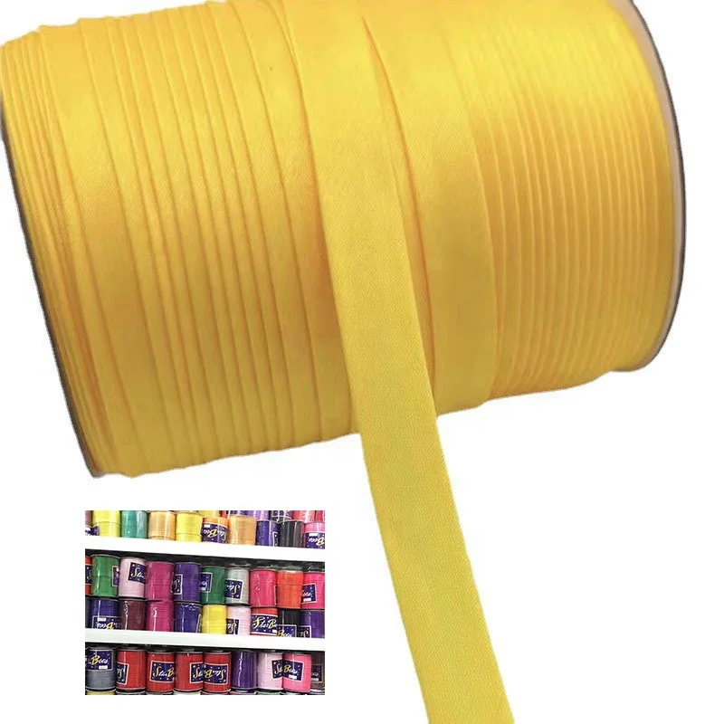 Wholesale Double Fold Binding Tape in Various Colors Polyester Webbing