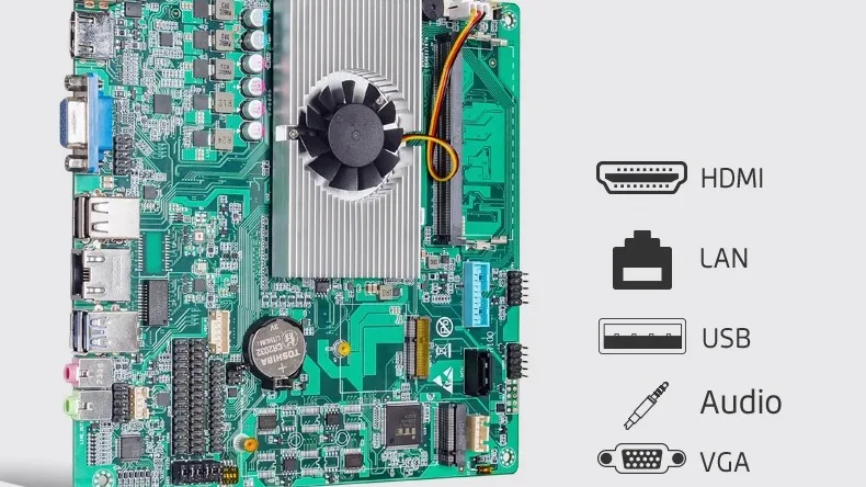 2024最新のi3-N300世代Intel/ N305キオスク産業用Mini-ITX