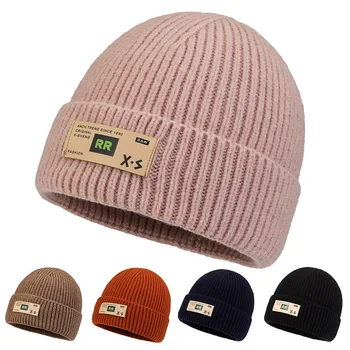 Wholesale new men winter thick warm Women Knitted Hats for outdoor