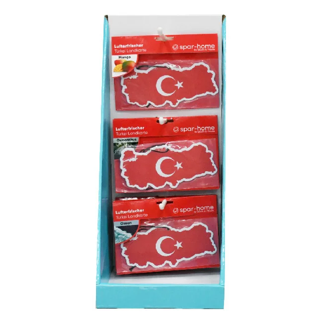 Custom Cosmetics Cardboard Sunscreen Cream Counter Display Unit Corrugated Paper Display Box