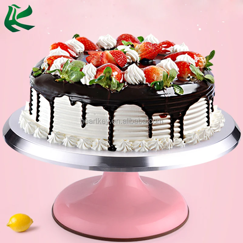 High Quality Rotating Cake Decorating Turntable, Stainless Steel