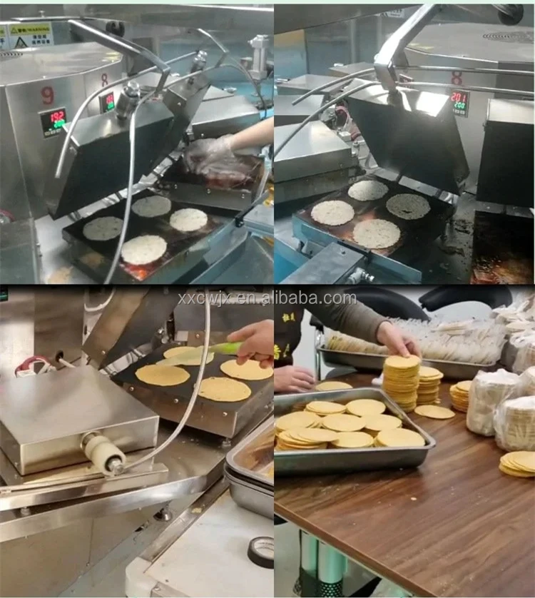 Factory Supply Customizable Size Automatic Crispy Egg Roll Ice Cream  Cone Rolling Machine Waffle Cone Making Machine