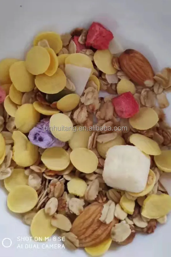 Meizhoushike Oatmeal 400g Yogurt Nut Baked Oatmeal For Instant Oatmeal