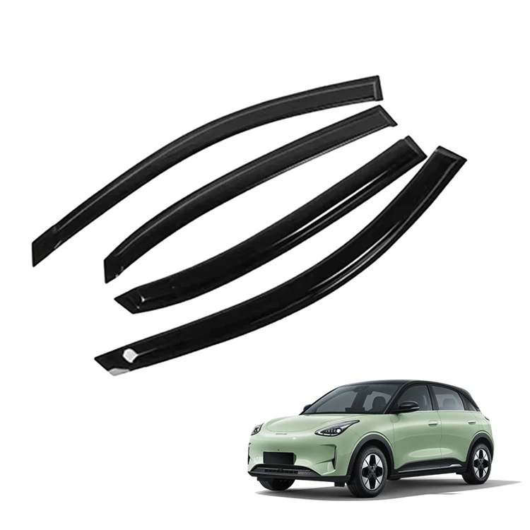 Window Deflectors for Geely eMAS 5 XingYuan StarWish Sun Rain Shield Wind Deflector Window Visor EV Car Exterior Accessories