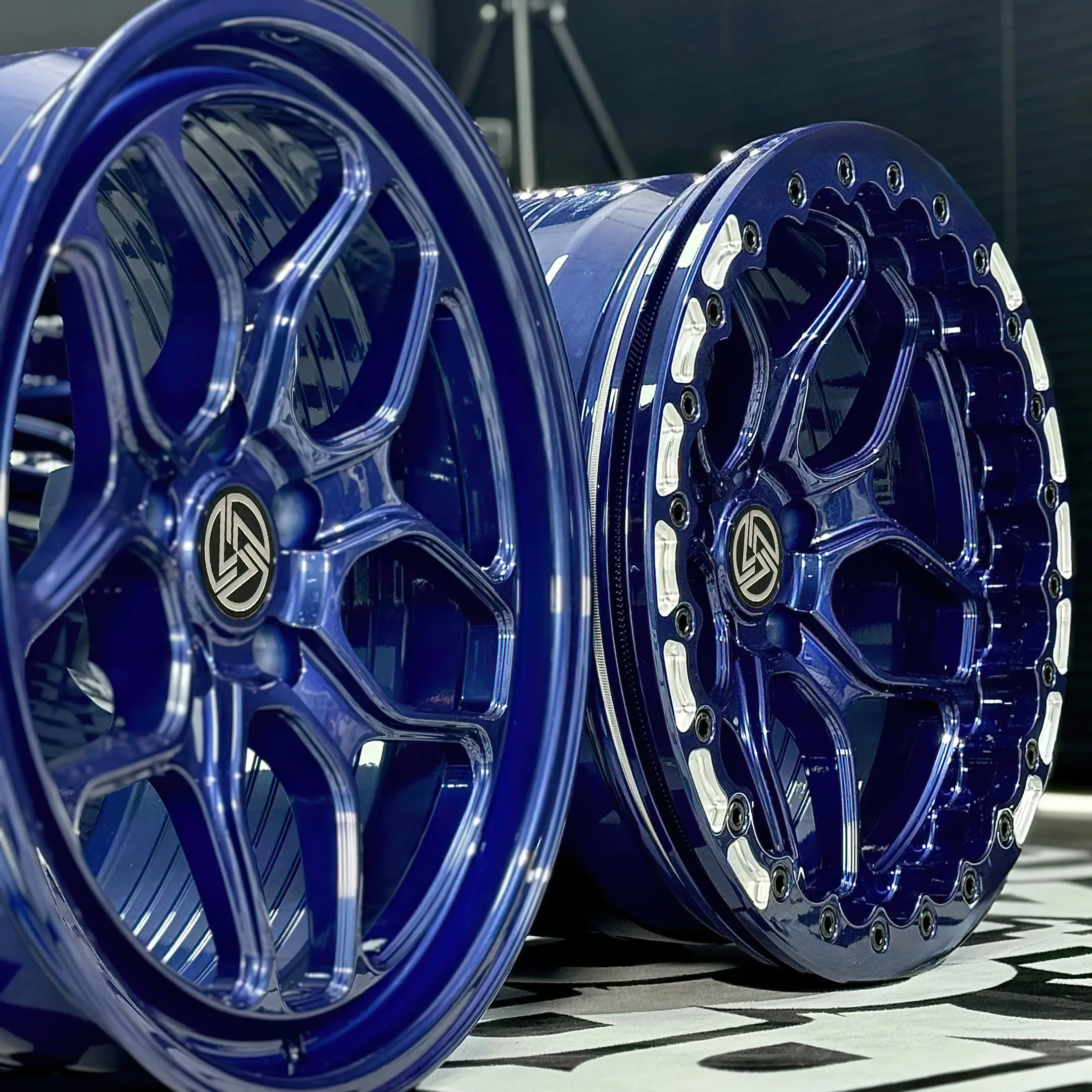 XL 1-Piece Custom Forged Monoblock Beadlock Wheel 5x114.3 5x112 5x130 5x120 Racing Car Wheel Deep Concave Off Road Wheel - Image 5