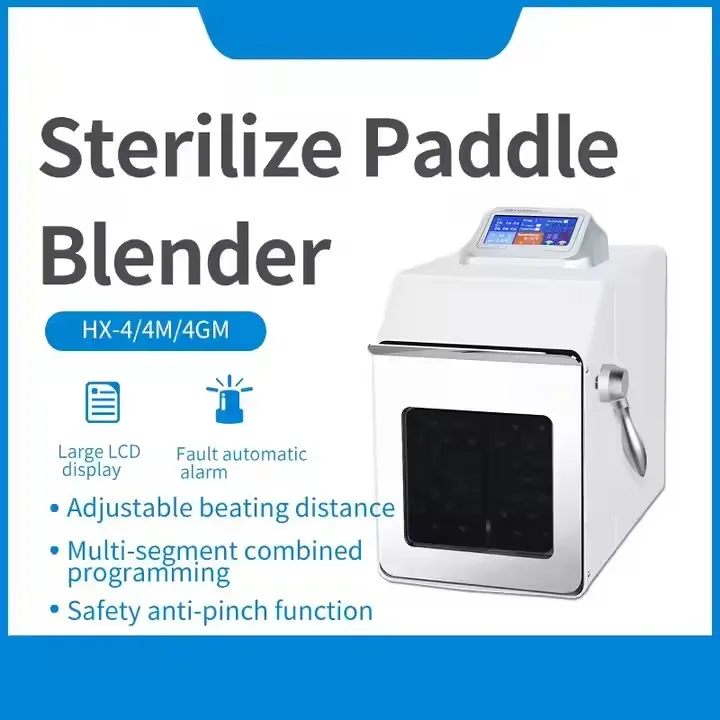 IKEME Laboratory Emulsifying Homogenizer Paddle Blender Sterile Homogenizer Sterilization Bags Mixer Sterile Homogenizer