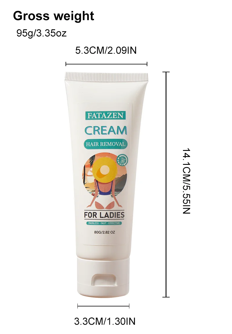 Private Label Natural Organic Hair Removal Cream Oem Herbal Full Body