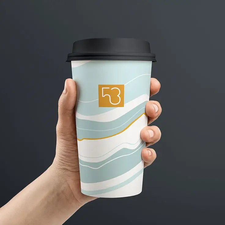 Paper Cups 150gsm-320gsm Single/double Pe Coated Coated Customized Logo ...