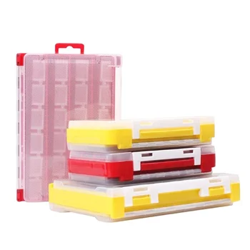 Burle Factory Supply Waterproof Rigid Fishing Storage Box for Stream Lake Use Portable Thickened Base Removable Accessories – Lure – view 2