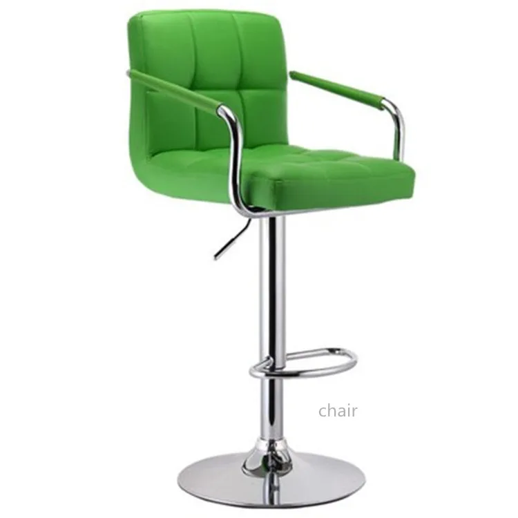 High Quality Swivel Chrome Base bar Chair bar Stool Adjustable