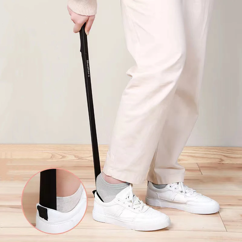 Extendable Long Handle Shoehorn Telescopic Foldable Shoe Horn