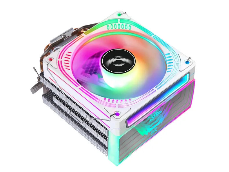 Cpu Cooler Fan 4 Pin PWM 6 Heat Pipe Radiator Cpu Cooling Fan Air ...