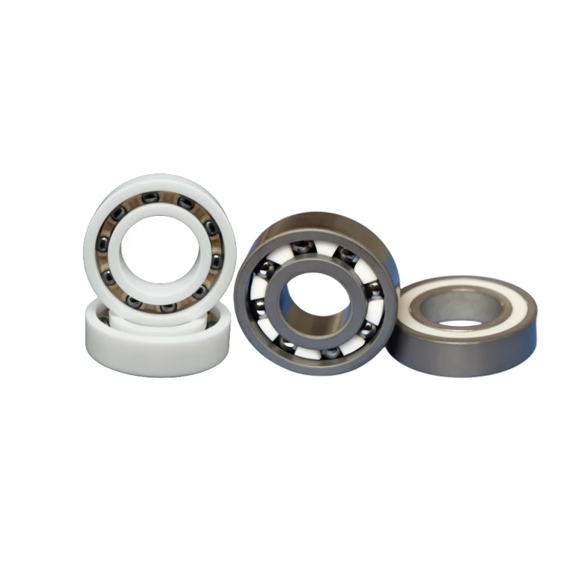 Abec 7 PTFE Cage ZRO2 Si3n4 Ceramic Ball Bearing 10x5x4