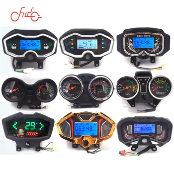 Wholesale High Quality 48V-72V Electric scooter Motorcycle instrument LED LCD Display with speed and power displayed