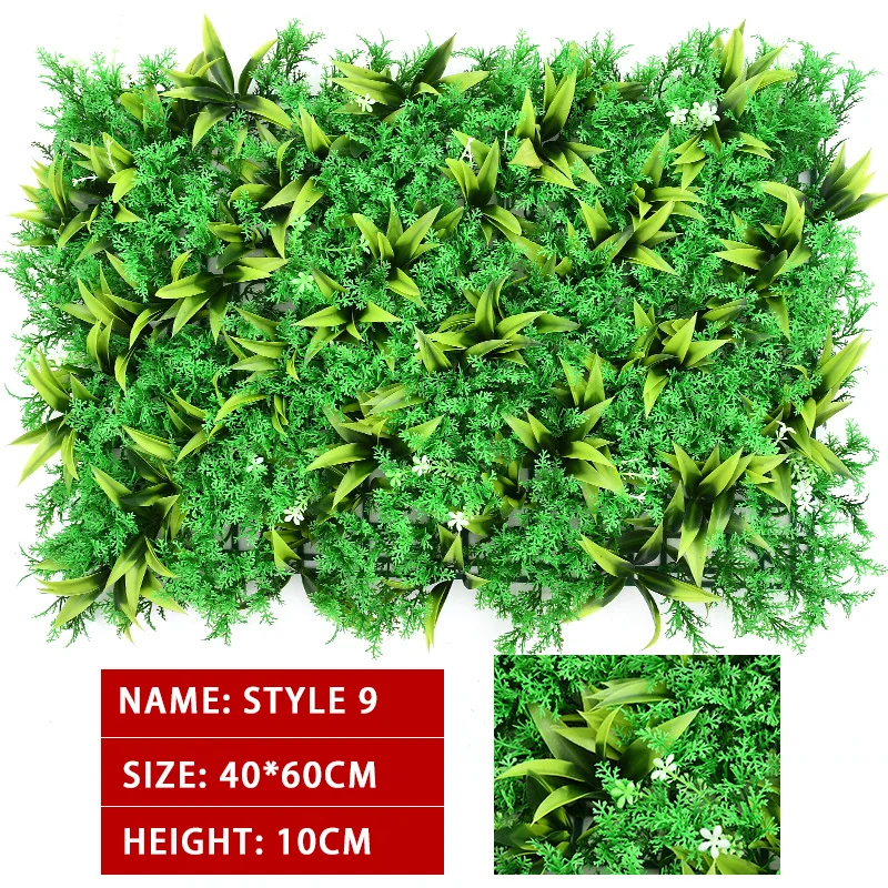 Wholesale Artificial Plant Wall Grass Greenery Wall Panel Wedding Party
