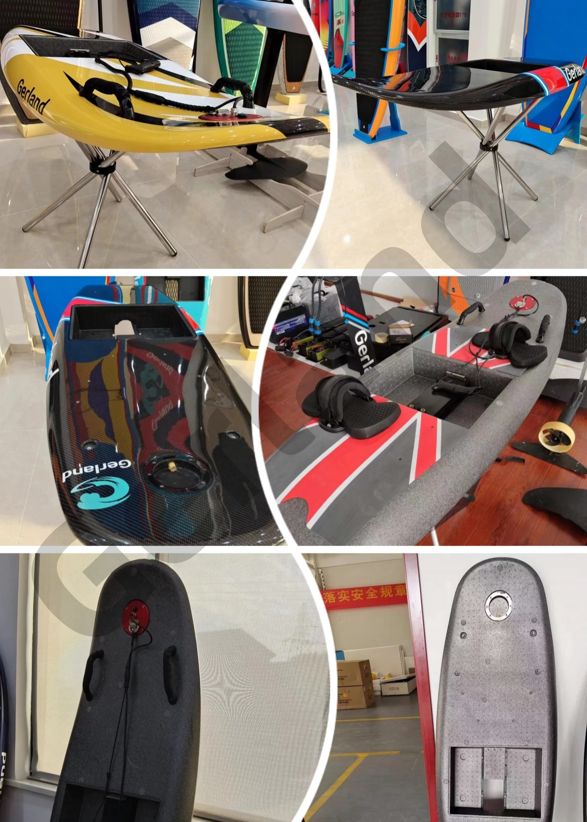 Gerland High Quality Jetsurf Watersports Electric Surfboard Non