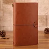 A6 Brown Notebook (Ruled & Blank Paper, with Card Slot)