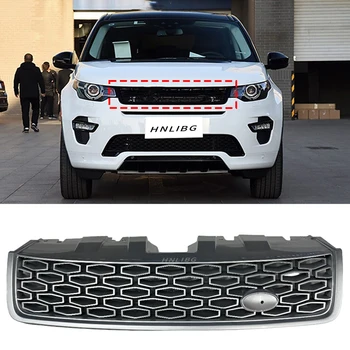 For Land Rover Discovery Sport Front Bumper Grille Silver Honeycomb Design Made of Durable Plastic