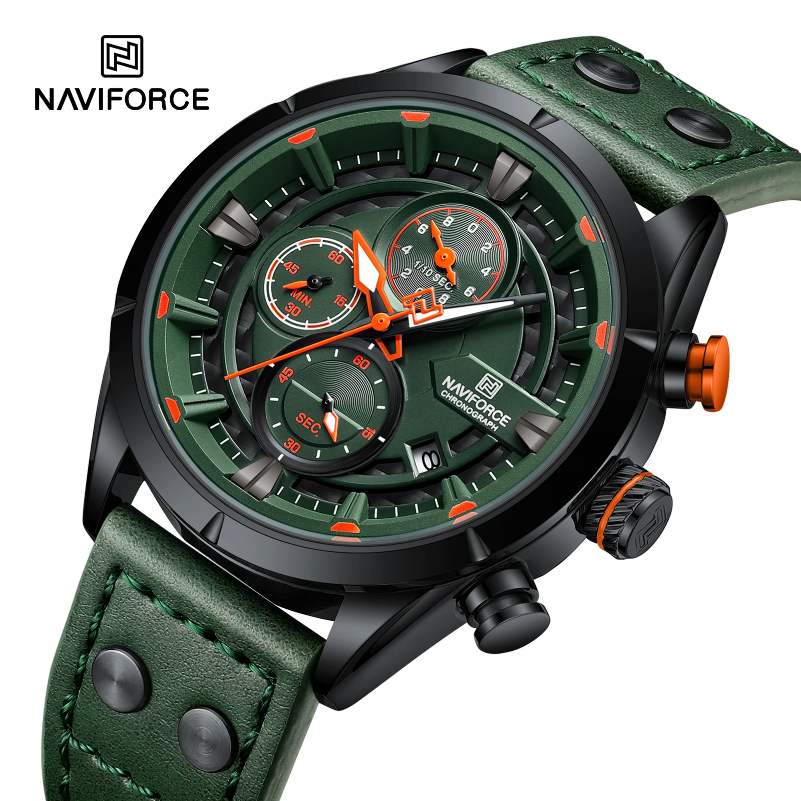 Alibaba.com: NAVIFORCE 8045 Men Watch, waterproof quartz
