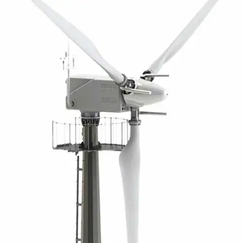 10kw Solar Hybrid Pitch Control Wind Turbine Blades Battery Charge ...