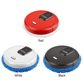 3-in-1 Intelligent Rechargeable Robot Vacuum Cleaner with Mopping & Humidifying Spray USB Powered Household Robot Cleaner