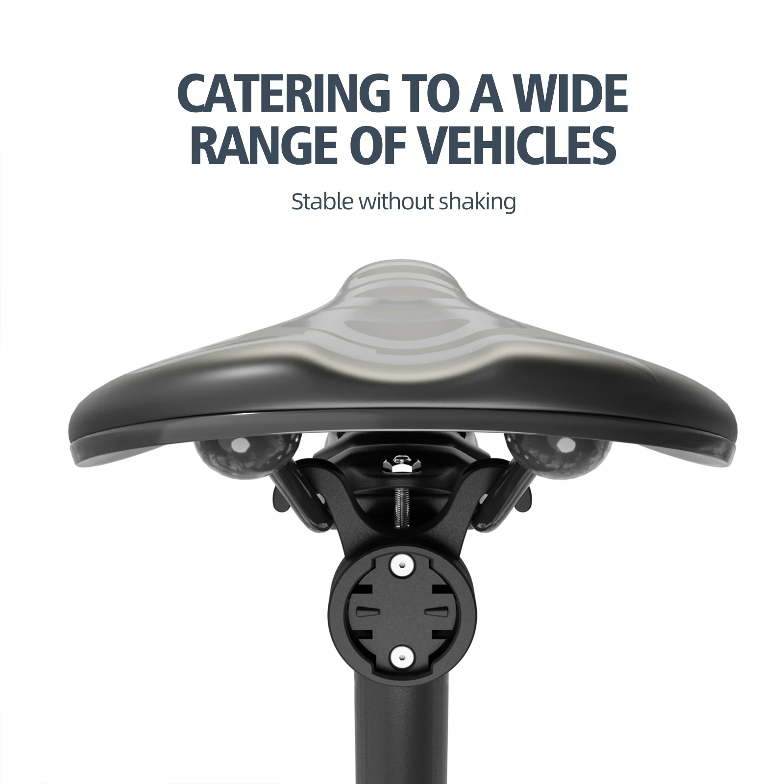 CYCLAMI自転車サドルレールリアライトブラケット付きGarmin Varia