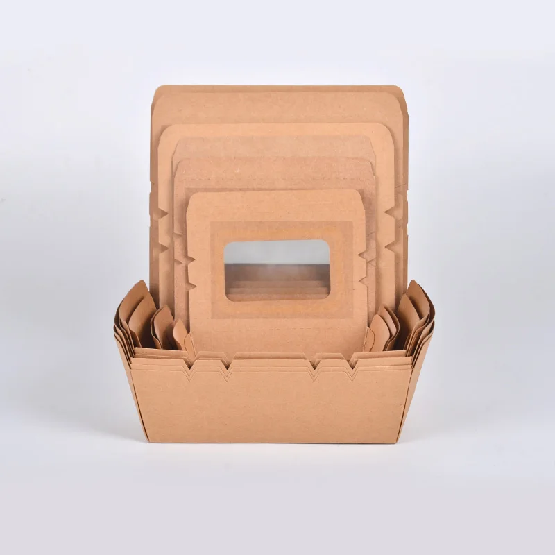 Senang Customized Food Grade Paper Packaging French Fried Chicken Box