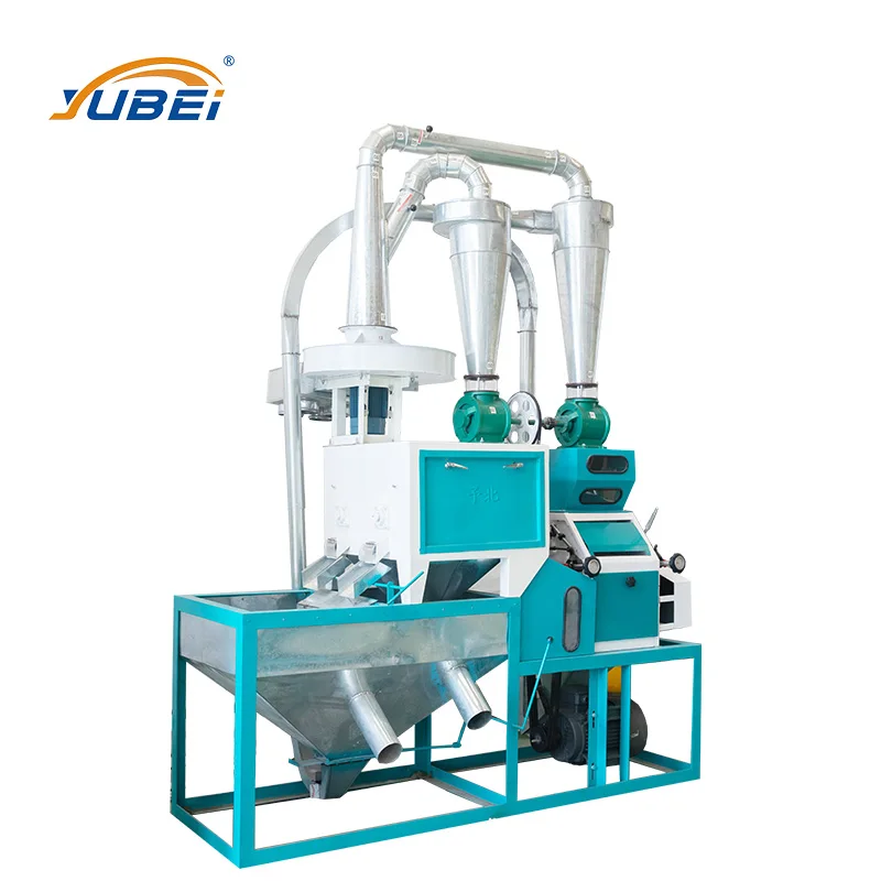 Wheat Semolina Cassava Corn Flour Milling Machine Automatic Aata Chakki Wheat Corn Mill Machine Roller Mill Machine
