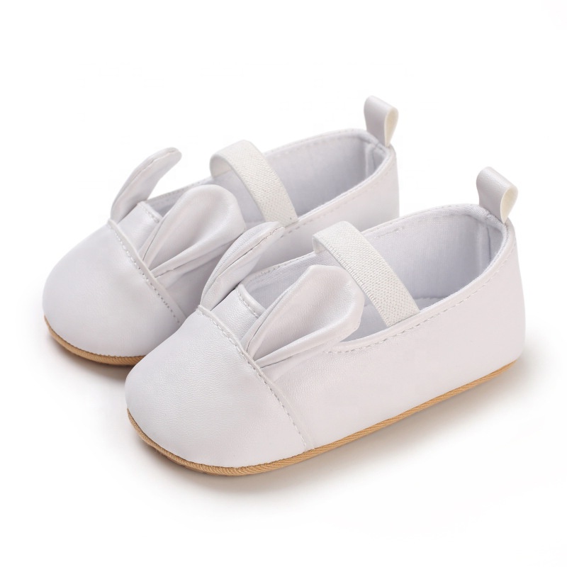 EVERTOP, обувь для девочек с рисунком кролика, корова, мышечная подошва, ПУ, мультяшная обувь для малышей, обувь для девочек prewalker