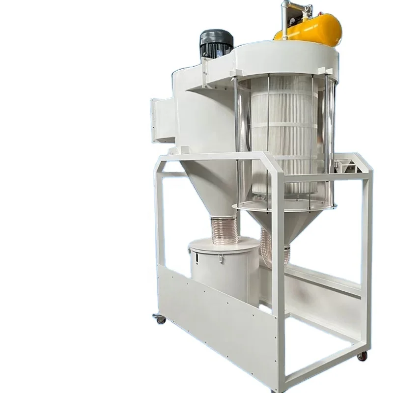 Dual-Stage Silent Cyclone Dust Collector High Efficiency Separation for ...
