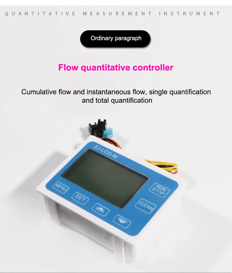 Dn15 Flow Quantitative Controller Instrument Digital Led Display+1/2 ...