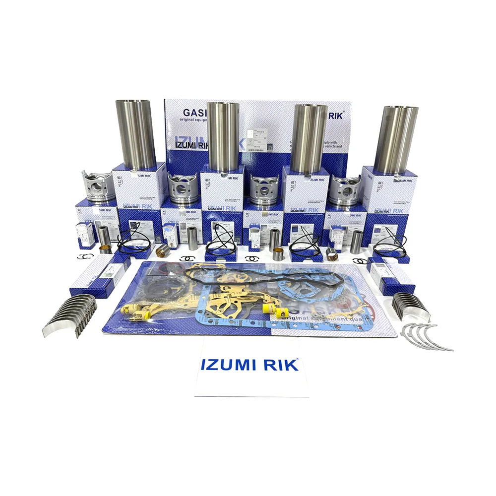 IZUMI RIK 1004, 1004.4, 1100, 1104 Kit de reconstrução com kit de juntas, bronzinas de mancal e biela com arruela de encosto para Perkins