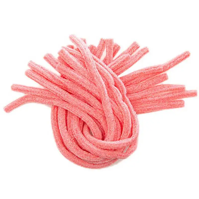 Halal Bulk Fruity Sour Candy Strips Powder Cc Stick Gummy Candy Belts Chewy Candies