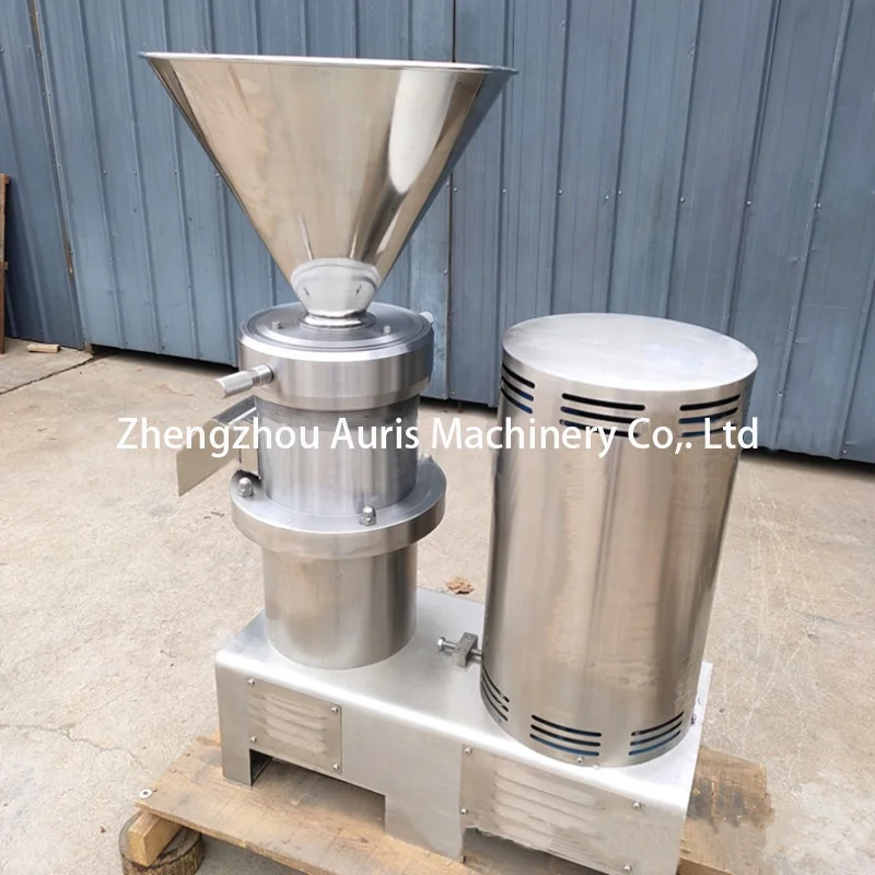 Commercial Peanut Butter Cocoa Butter Maker Colloid Mill Tahini Grinder Cocoa Bean Grinder Mill Machine
